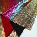 Одежда Леди Текстиль Полиэстер Золотая фольга вязаная ткань радуга радуга